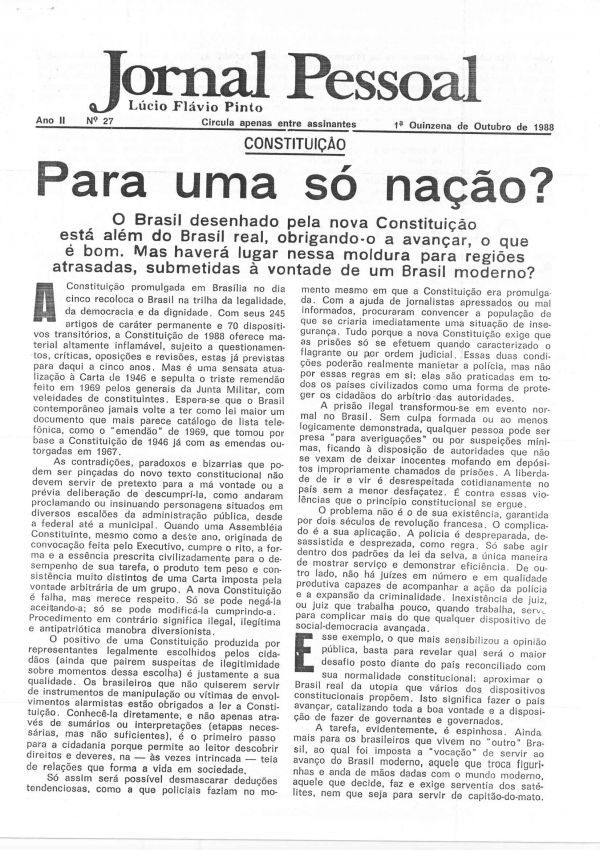 Jornal Pessoal